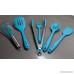 Useful. UH-SU193 Premium Kitchen Utensil Set. Quality Silicone Cooking Set of 6. Hygienic Durable Non-stick and High Temp Cooking Utensils (Blue) - B01C7JWBD0